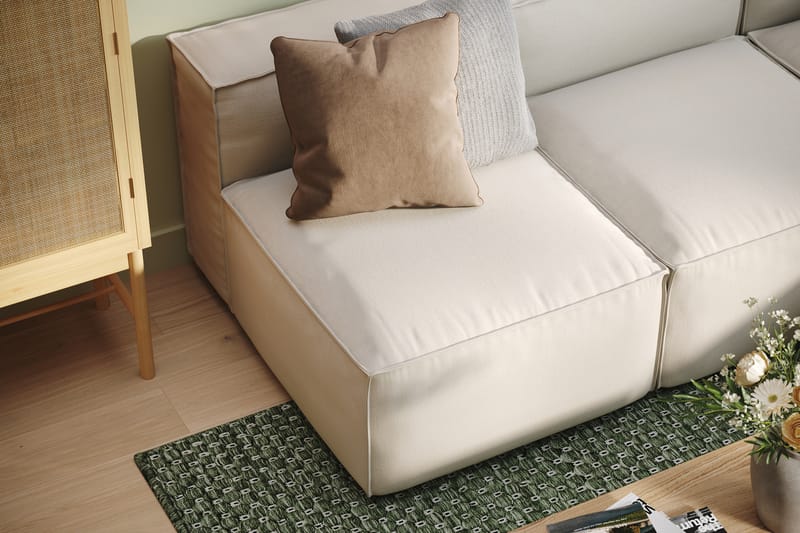 Cubo Hjørnesofa - Beige - Møbler - Sofaer - Hjørnesofa