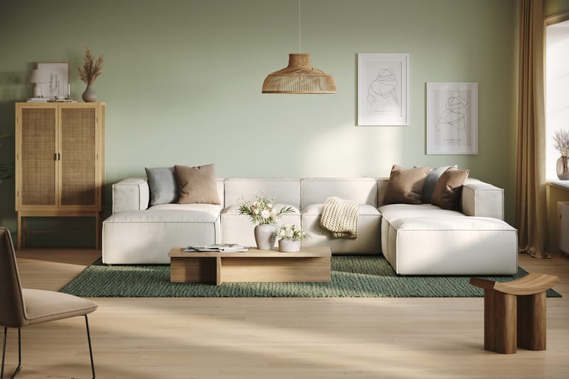 Cubo U-sofa - Beige - Møbler - Sofaer - U Sofa