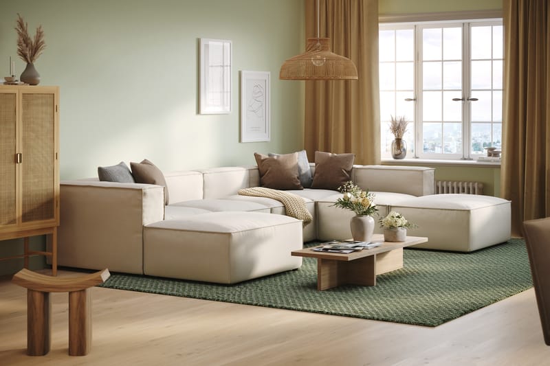 Cubo U-sofa - Beige - Møbler - Sofaer - U Sofa