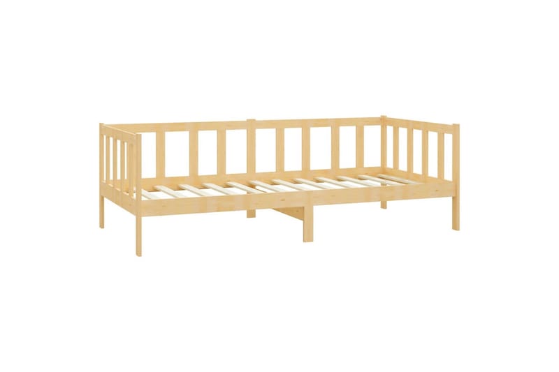 daybed 90x200 cm massivt fyrretræ - Brun - Møbler - Sofaer - Daybed