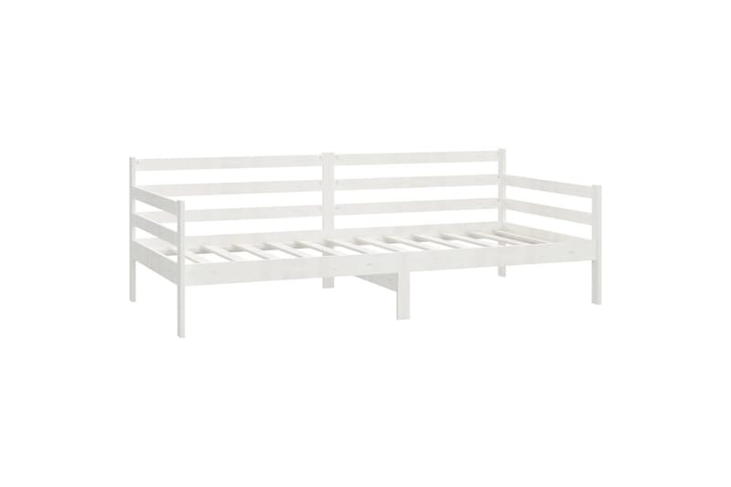 daybed 90x200 cm massivt fyrretræ hvid - Hvid - Møbler - Sofaer - Daybed