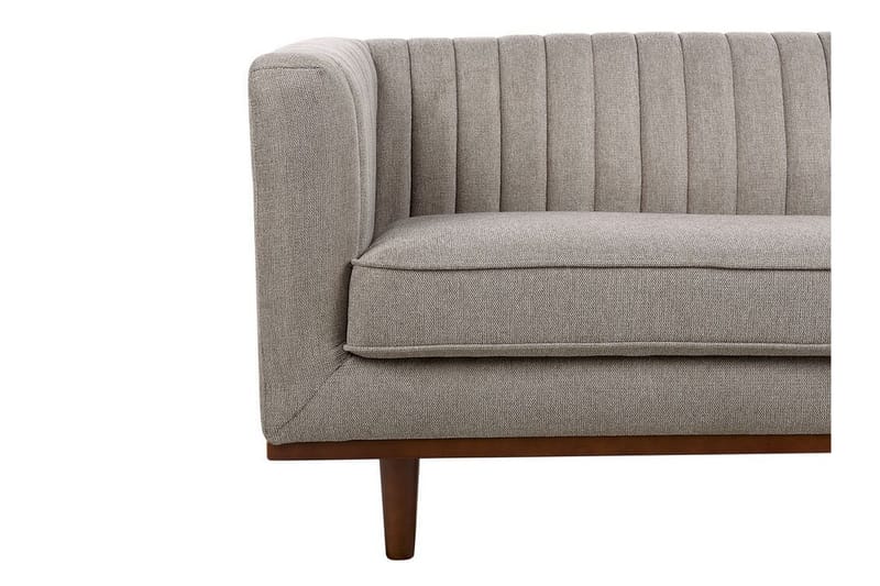 Daymian Sofa 3-personers - Brun/Mørkt træ - Møbler - Sofaer - 3 personers sofa