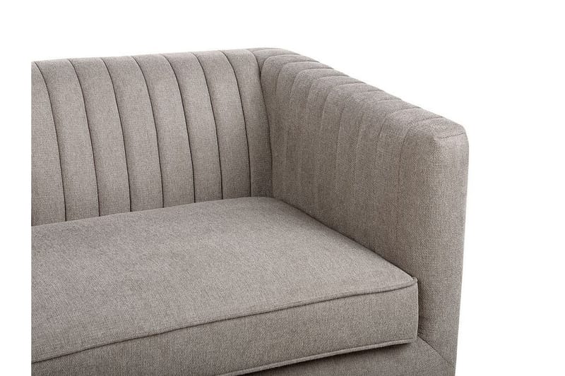 Daymian Sofa 3-personers - Brun/Mørkt træ - Møbler - Sofaer - 3 personers sofa