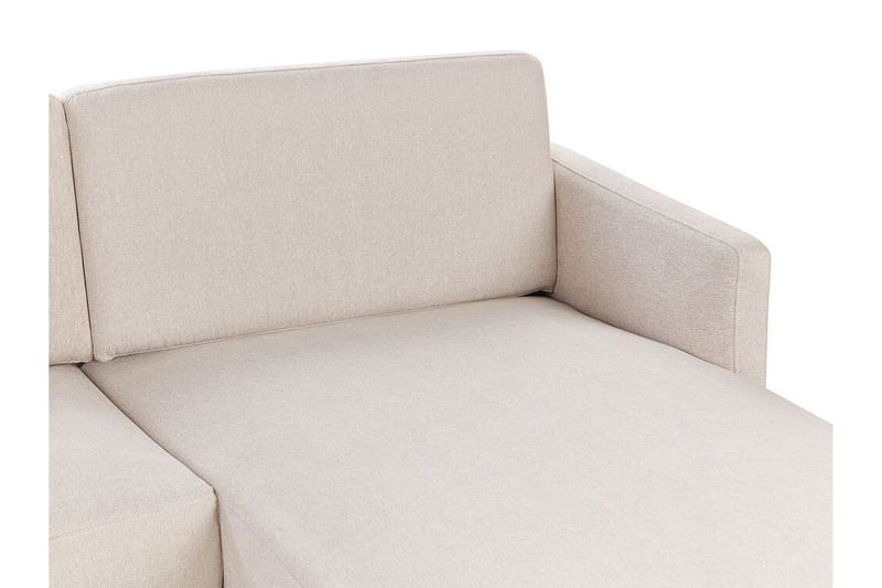 Deajna Hjørnesofa 2-personers - Beige/Sort - Møbler - Sofaer - Hjørnesofa