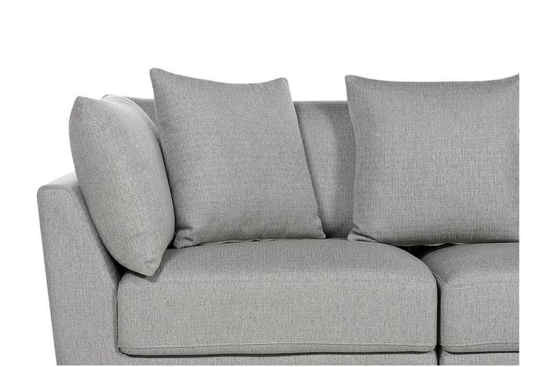 Delisha Sofa 3-personers - Grå/Sort - Møbler - Sofaer - 3 personers sofa