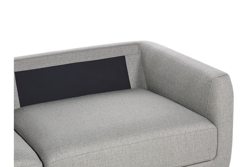 Delisha Sofa 3-personers - Grå/Sort - Møbler - Sofaer - 3 personers sofa