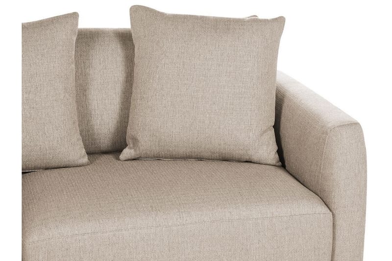 Delisha Sofa 3-personers - Beige/Sort - Møbler - Sofaer - 3 personers sofa