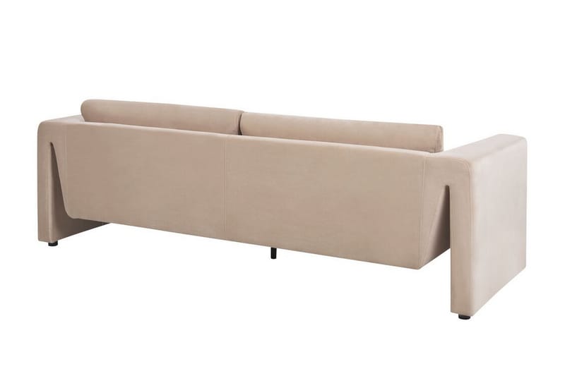 Durran Sofa 3-personers - Beige/Sort - Møbler - Sofaer - 3 personers sofa