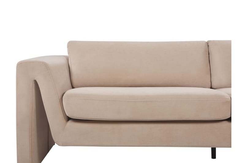 Durran Sofa 3-personers - Beige/Sort - Møbler - Sofaer - 3 personers sofa