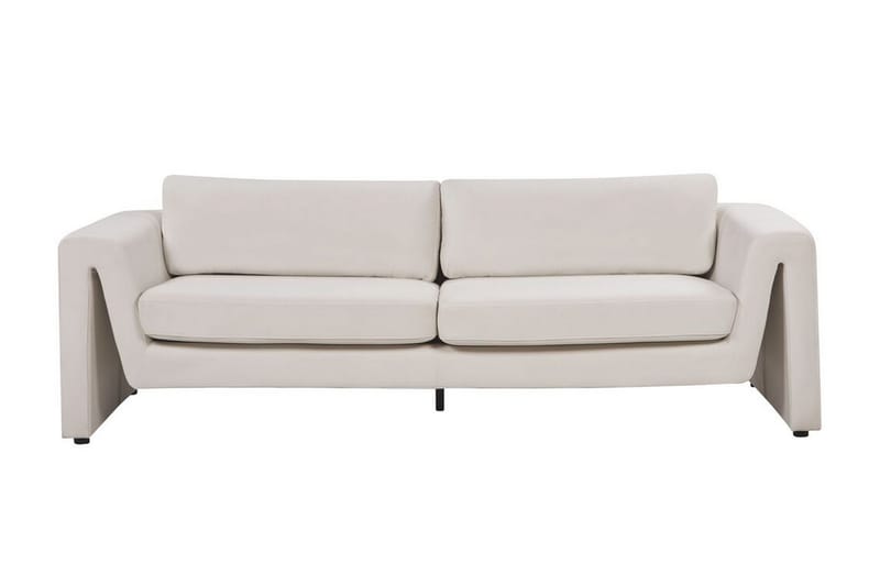 Durran Sofa 3-personers - Beige/Sort - Møbler - Sofaer - 3 personers sofa