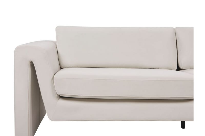 Durran Sofa 3-personers - Beige/Sort - Møbler - Sofaer - 3 personers sofa