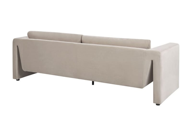 Durran Sofa 3-personers - Taupe/Sort - Møbler - Sofaer - 3 personers sofa