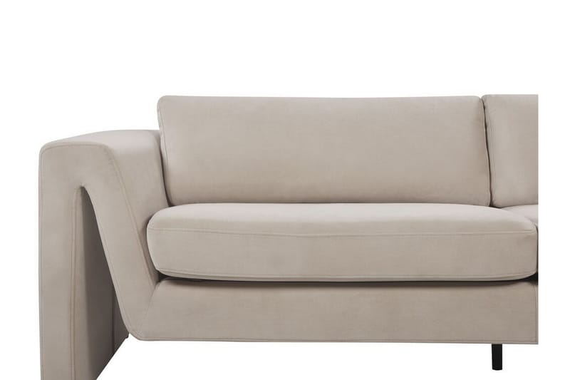 Durran Sofa 3-personers - Taupe/Sort - Møbler - Sofaer - 3 personers sofa