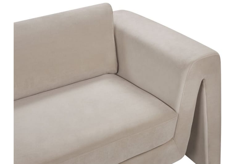 Durran Sofa 3-personers - Taupe/Sort - Møbler - Sofaer - 3 personers sofa