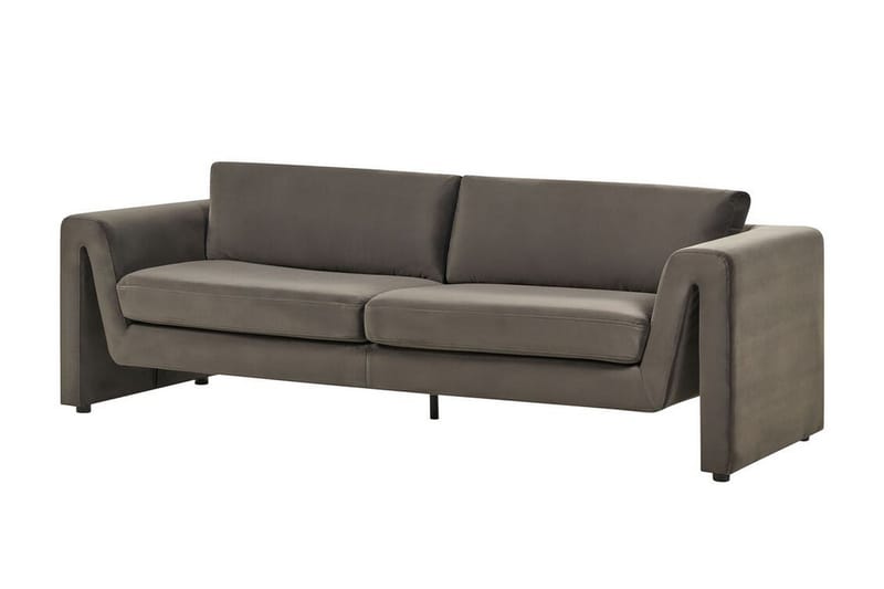 Durran Sofa 3-personers - Grå/Sort - Møbler - Sofaer - 3 personers sofa