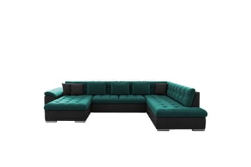 Dynir Sofa med Chaiselong og Divan 4-personers