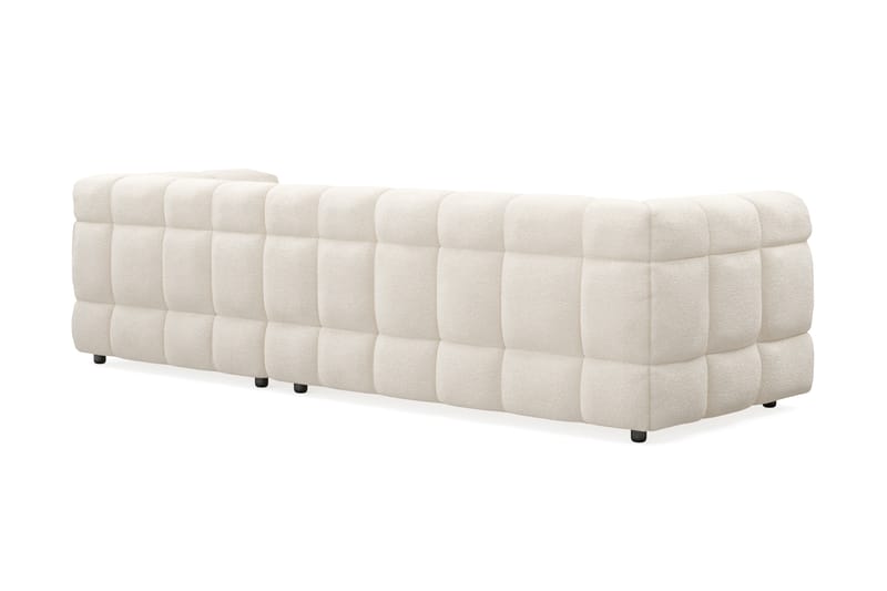 Elise 3-personers Sofa med Chaiselong - Beige Teddy - Møbler - Sofaer - Hjørnesofa