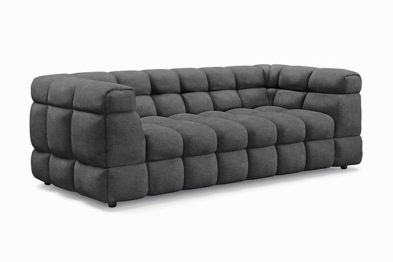 Elise 3-personers Sofa - Mørkegrå - Møbler - Sofaer - 3 personers sofa