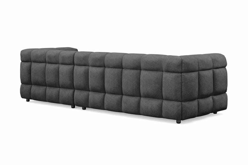 Elise 3-personers Sofa med Chaiselong - Mørkegrå - Møbler - Sofaer - Hjørnesofa