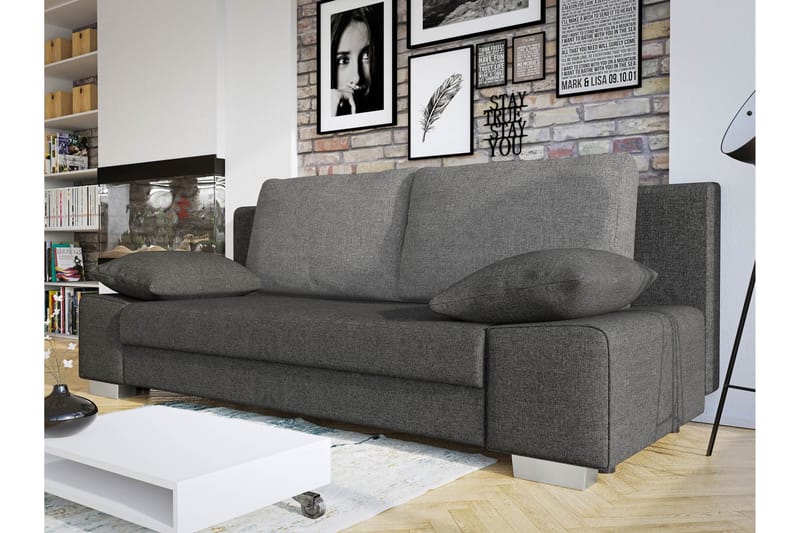 Encinosola Sofa 3-personers - Lys grå/Mørk grå - Møbler - Sofaer - 3 personers sofa