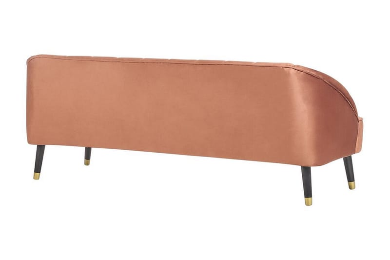 Farrin Sofa 3-personers - Brun/Sort/Guld - Møbler - Sofaer - 3 personers sofa