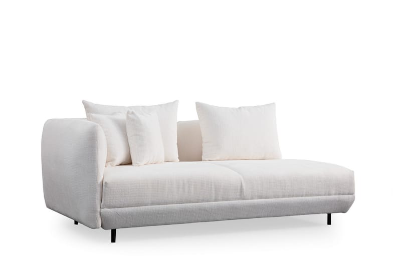 Floransa 4-personers Sofa med Chaiselong - Hvid - Møbler - Sofaer - Sofa med chaiselong