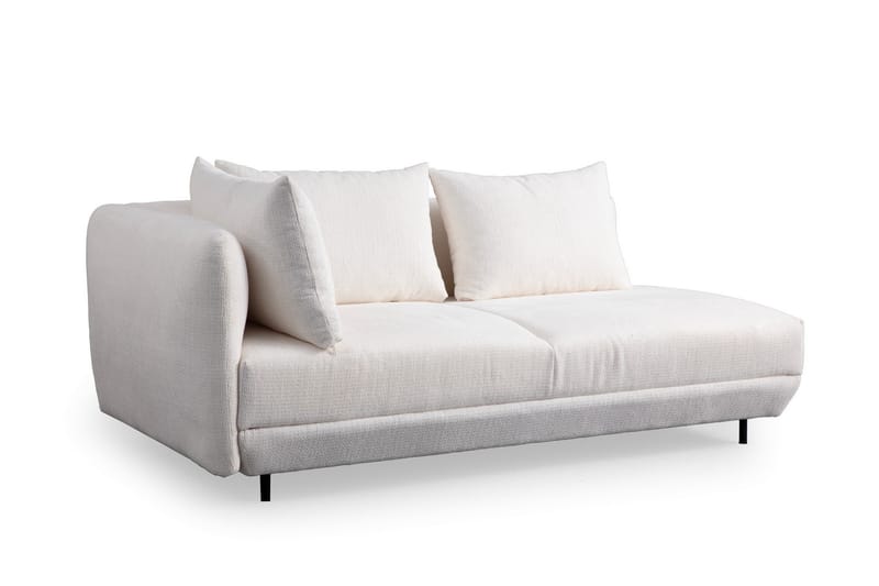 Floransa 4-personers Sofa med Chaiselong - Hvid - Møbler - Sofaer - Sofa med chaiselong