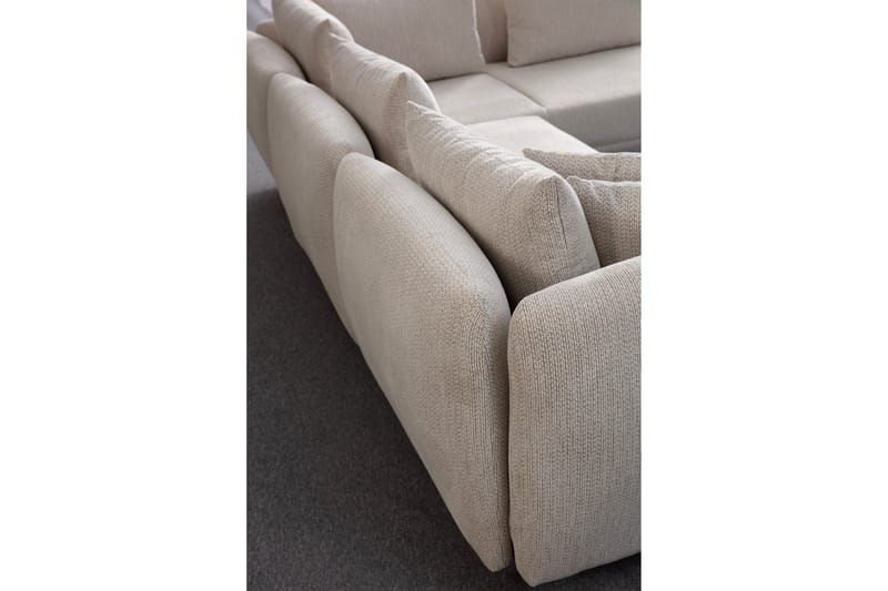 Floransa 4-personers Sofa med Chaiselong - Hvid - Møbler - Sofaer - Sofa med chaiselong