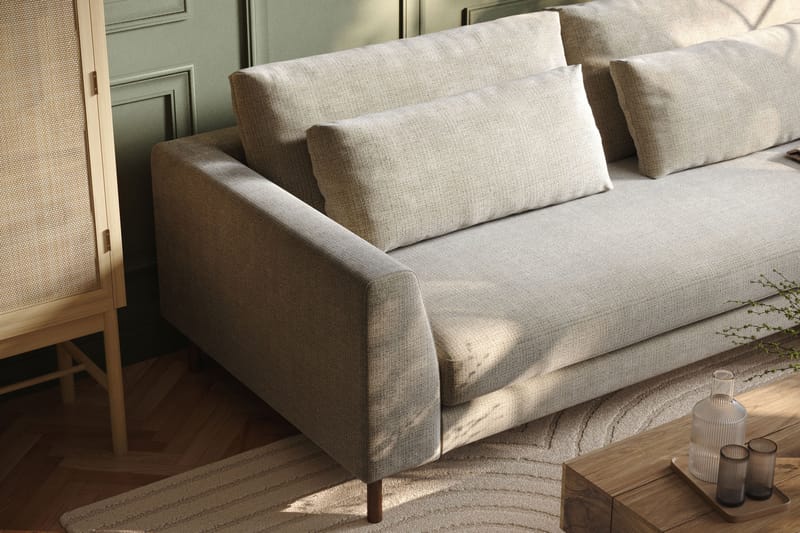 Florenz 4-personers Sofa - Grå/Beige - Møbler - Sofaer - 4 personers sofa