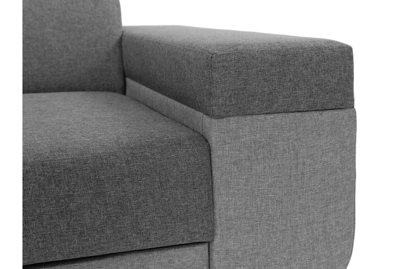 Fonti Sofa med Sjeselong 3-seter - Brun - Møbler - Sofaer - Sofa med chaiselong