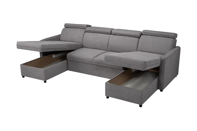 Fredrik Sofa Dobbeltdivan 4-personers - Brun - Møbler - Sofaer - U Sofa