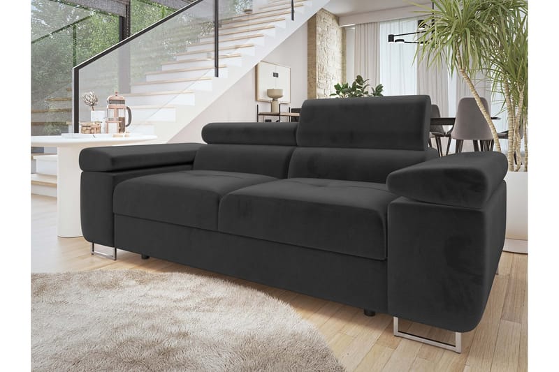 Gabina Sofa 2-personers - Sort - Møbler - Sofaer - 2 personers sofa