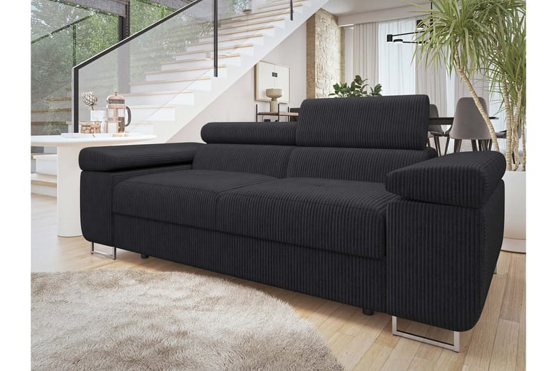 Gabina Sofa 2-personers - Sort - Møbler - Sofaer - 2 personers sofa