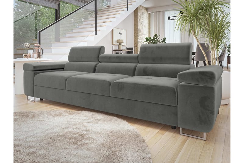 Gabina Sofa 3-personers - Grå - Møbler - Sofaer - 3 personers sofa