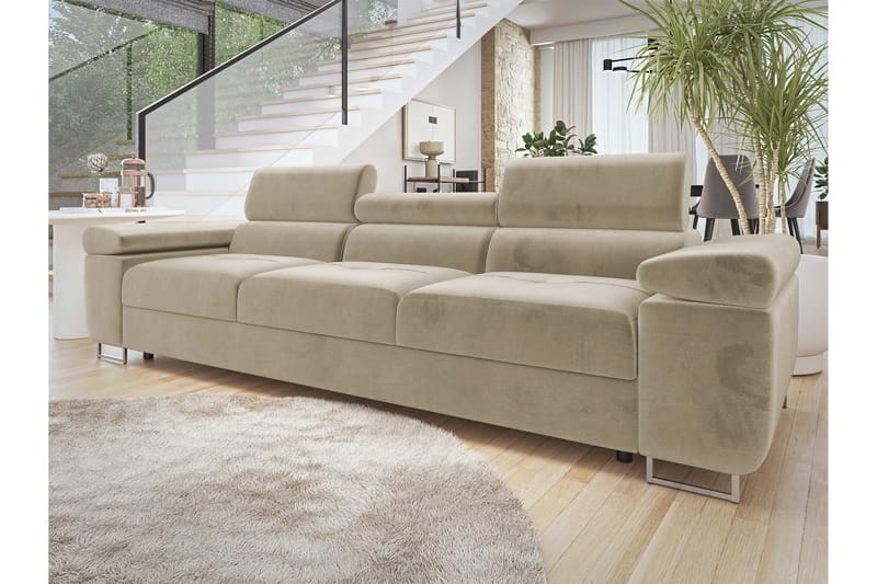 Gabina Sofa 3-personers - Beige - Møbler - Sofaer - 3 personers sofa