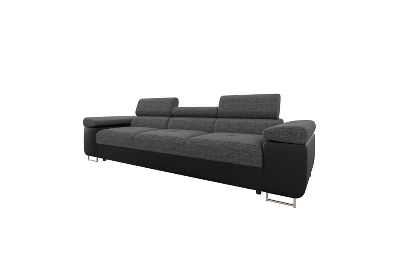 Gabina Sofa 3-personers - Sort/Grå - Møbler - Sofaer - 3 personers sofa