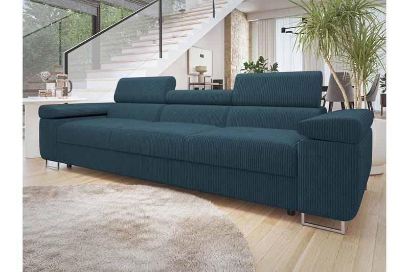 Gabina Sofa 3-personers - Blå - Møbler - Sofaer - 3 personers sofa