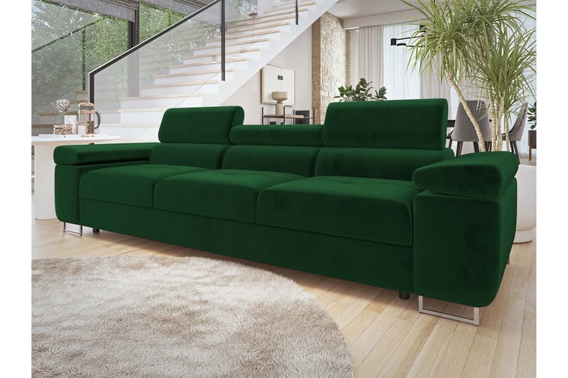 Gabina Sofa 3-personers - Grøn - Møbler - Sofaer - 3 personers sofa