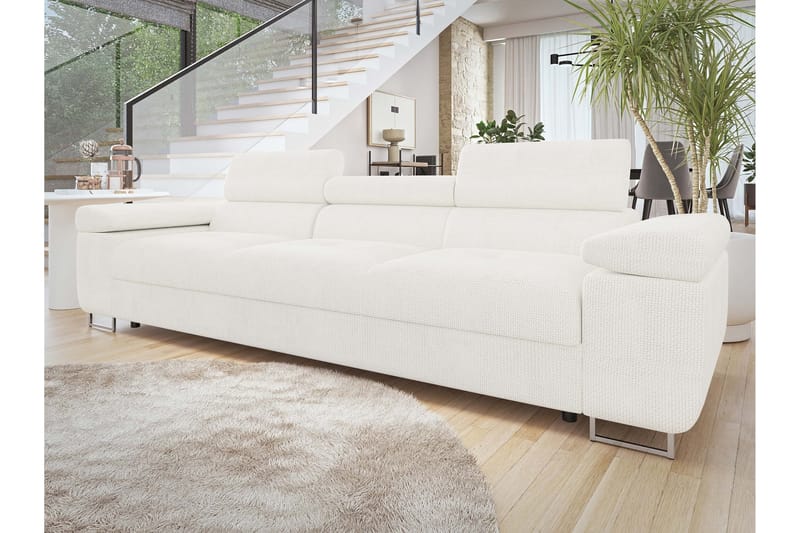 Gabina Sofa 3-personers - Hvid - Møbler - Sofaer - 3 personers sofa