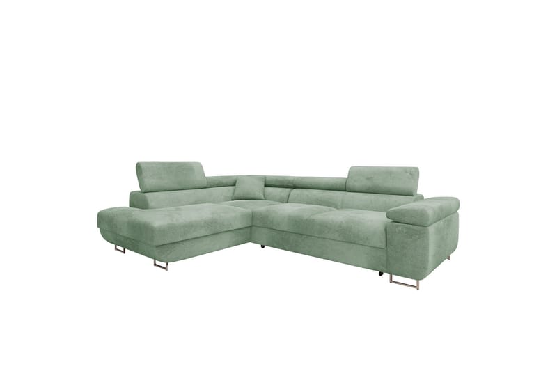 Gabina Sofa med Chaiselong 3-personers - Grøn - Møbler - Sofaer - Sofa med chaiselong