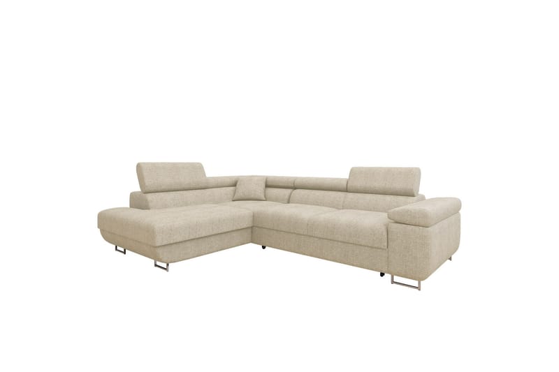 Gabina Sofa med Chaiselong 3-personers - Beige - Møbler - Sofaer - Sofa med chaiselong