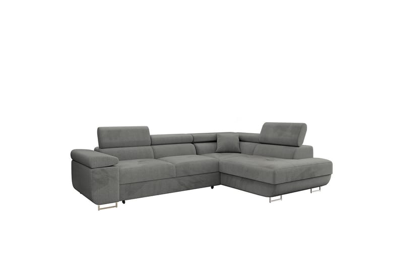 Gabina Sofa med Chaiselong 3-personers - Grå - Møbler - Sofaer - Sofa med chaiselong