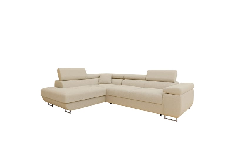 Gabina Sofa med Chaiselong 3-personers - Beige - Møbler - Sofaer - Sofa med chaiselong