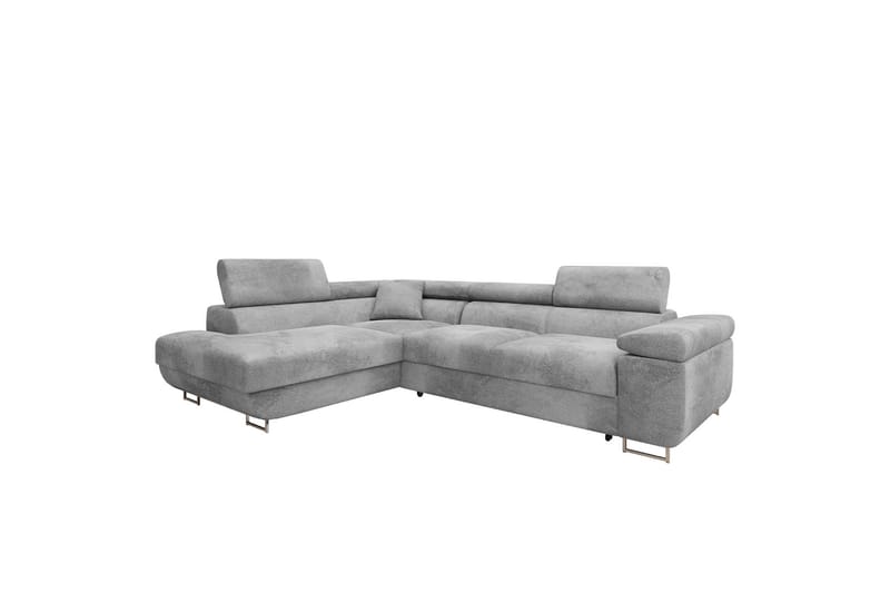 Gabina Sofa med Chaiselong 3-personers - Grå - Møbler - Sofaer - Sofa med chaiselong