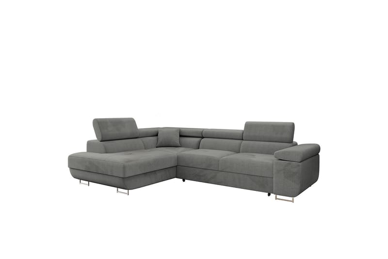 Gabina Sofa med Chaiselong 3-personers - Grå - Møbler - Sofaer - Sofa med chaiselong