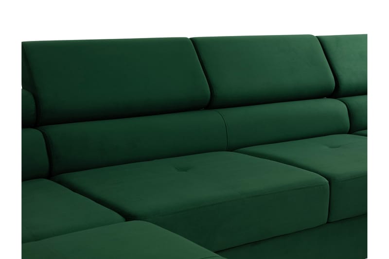 Gabina Sofa med Chaiselong og Divan 4-personers - Gul - Møbler - Sofaer - U Sofa