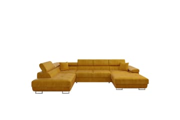 Gabina Sofa med Chaiselong og Divan 4-personers