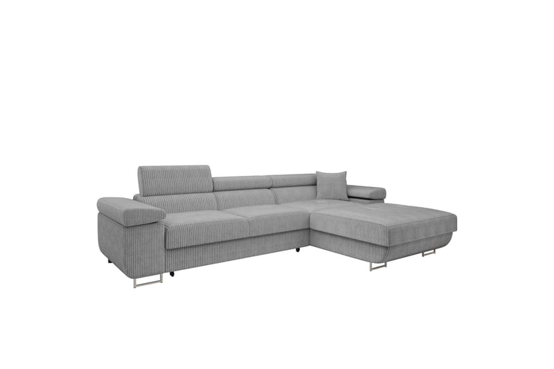 Gabina Sofa med Divan 3-personers - Grå - Møbler - Sofaer - Sofa med chaiselong