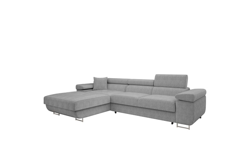 Gabina Sofa med Divan 3-personers - Grå - Møbler - Sofaer - Sofa med chaiselong