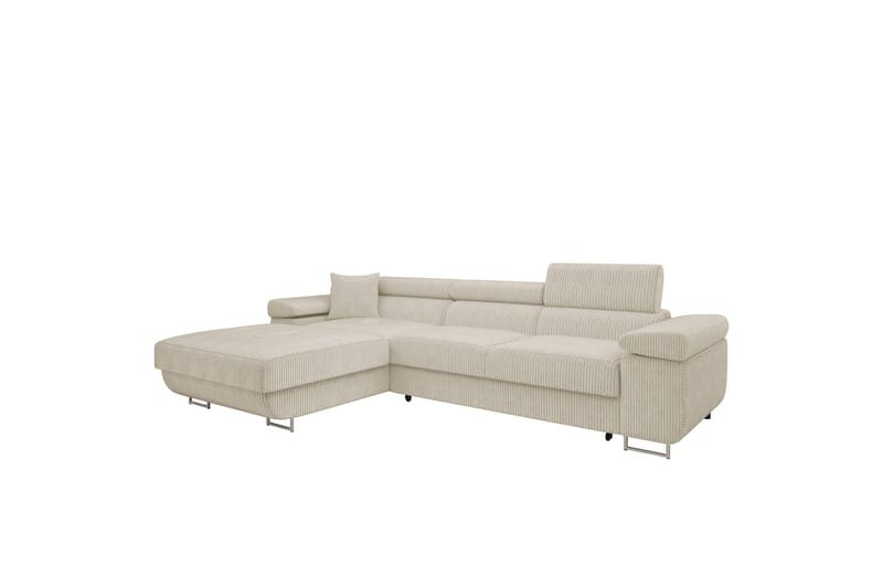 Gabina Sofa med Divan 3-personers - Beige - Møbler - Sofaer - Sofa med chaiselong